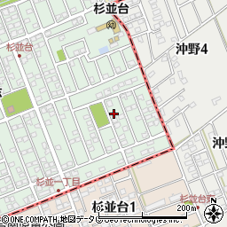 熊本県合志市幾久富1656-335周辺の地図