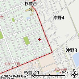 熊本県合志市幾久富1656-357周辺の地図