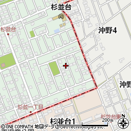 熊本県合志市幾久富1656-340周辺の地図