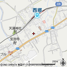 長崎県雲仙市瑞穂町西郷辛209周辺の地図