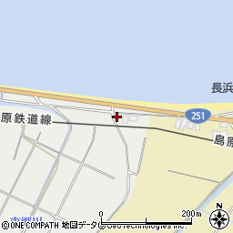 長崎県雲仙市瑞穂町西郷甲5周辺の地図
