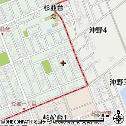 熊本県合志市幾久富1656-351周辺の地図