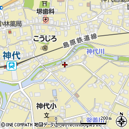 長崎県雲仙市国見町神代甲11-8周辺の地図