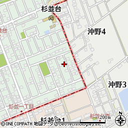 熊本県合志市幾久富1656-356周辺の地図