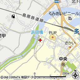 長崎県雲仙市国見町多比良乙408周辺の地図