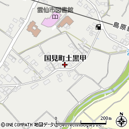 長崎県雲仙市国見町土黒甲1013周辺の地図