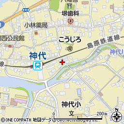 宮本時計店周辺の地図