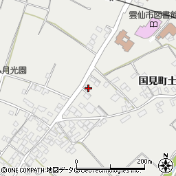 長崎県雲仙市国見町土黒甲984周辺の地図