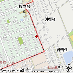 熊本県合志市幾久富1656-371周辺の地図