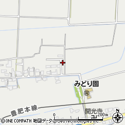 熊本県菊池郡菊陽町原水1945-16周辺の地図