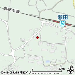 熊本県菊池郡大津町大林832周辺の地図
