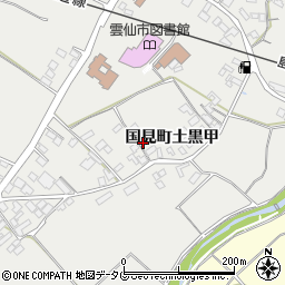 長崎県雲仙市国見町土黒甲1011周辺の地図