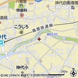 長崎県雲仙市国見町神代甲11周辺の地図