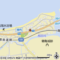 長崎県雲仙市国見町神代戊83周辺の地図