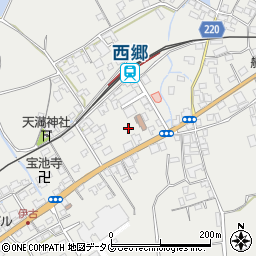 長崎県雲仙市瑞穂町西郷辛164-2周辺の地図