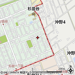 熊本県合志市幾久富1656-353周辺の地図