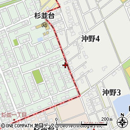 熊本県合志市幾久富1656-370周辺の地図