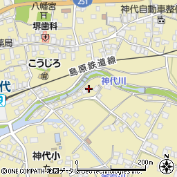 長崎県雲仙市国見町神代甲11-1周辺の地図