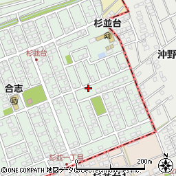 熊本県合志市幾久富1656-518周辺の地図