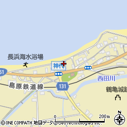 長崎県雲仙市国見町神代戊89周辺の地図