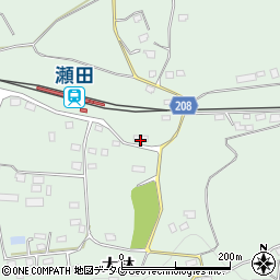 熊本県菊池郡大津町大林785-6周辺の地図