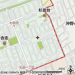 熊本県合志市幾久富1656-519周辺の地図