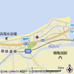 長崎県雲仙市国見町神代戊68周辺の地図