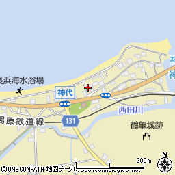 長崎県雲仙市国見町神代戊86周辺の地図