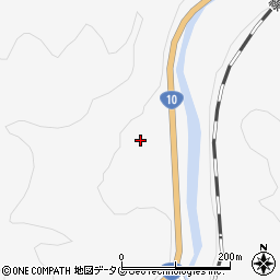 大分県佐伯市直川大字仁田原3500周辺の地図