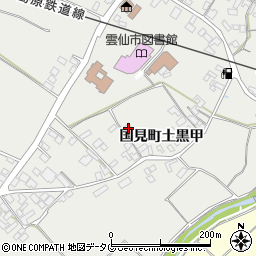 長崎県雲仙市国見町土黒甲1009周辺の地図