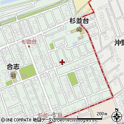 熊本県合志市幾久富1656-527周辺の地図