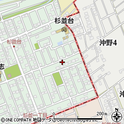 熊本県合志市幾久富1656-568周辺の地図