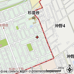 熊本県合志市幾久富1656-247周辺の地図