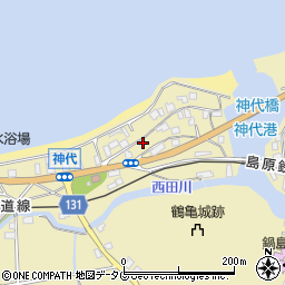 長崎県雲仙市国見町神代戊65周辺の地図