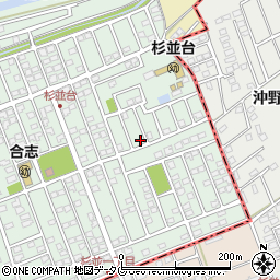 熊本県合志市幾久富1656-520周辺の地図