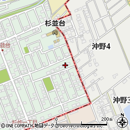 熊本県合志市幾久富1656-243周辺の地図
