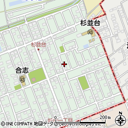 熊本県合志市幾久富1656-534周辺の地図