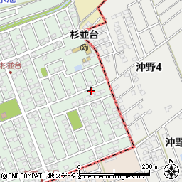 熊本県合志市幾久富1656-652周辺の地図