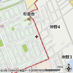 熊本県合志市幾久富1656-249周辺の地図