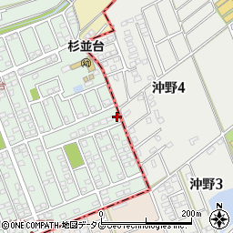 熊本県合志市幾久富1656-250周辺の地図