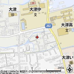 熊本県菊池郡大津町室324-6周辺の地図