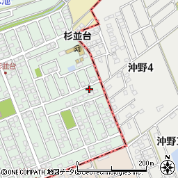 熊本県合志市幾久富1656-651周辺の地図