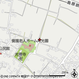 長崎県雲仙市国見町土黒甲1241周辺の地図