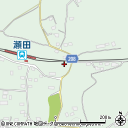 熊本県菊池郡大津町大林742-3周辺の地図