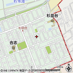 熊本県合志市幾久富1656-533周辺の地図