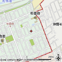 熊本県合志市幾久富1656-571周辺の地図