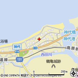 長崎県雲仙市国見町神代戊61周辺の地図