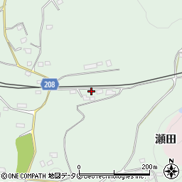 熊本県菊池郡大津町大林750周辺の地図