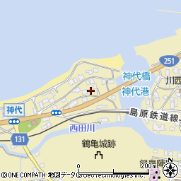 長崎県雲仙市国見町神代戊42周辺の地図