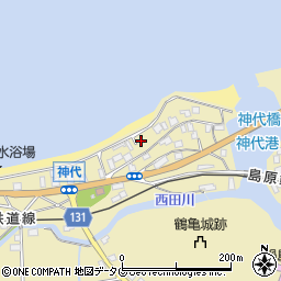 長崎県雲仙市国見町神代戊48周辺の地図